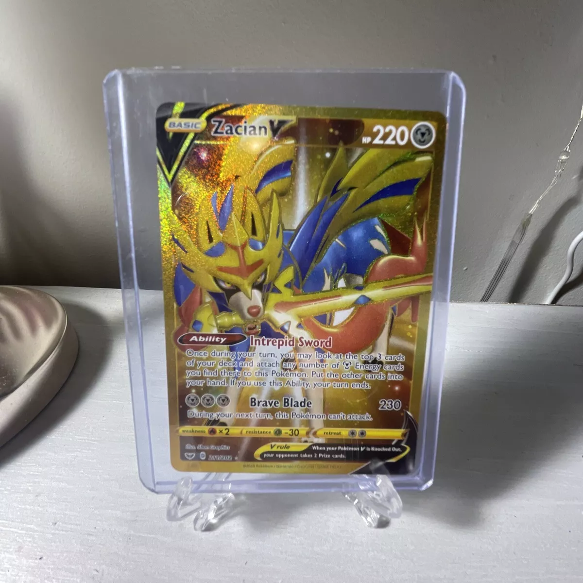 Zacian-V (211/202), Busca de Cards