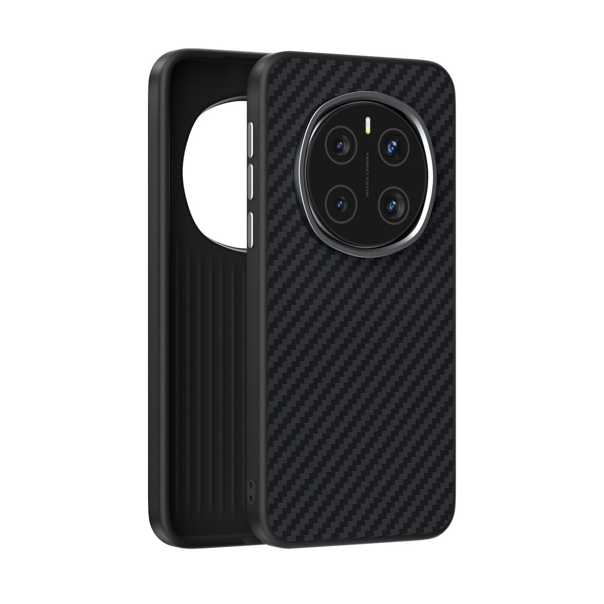 OnePlus 7 Hülle Ultra Slim Carbon Fiber - Stoßfestes Bumper Case, Schlank & Griffig