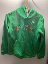 Nike Boys' Sportswear Pullover Hoodie Green DQ9097-365 Boys US Size Large