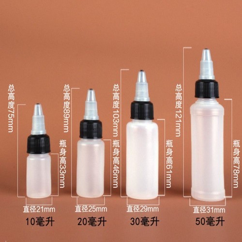 30/60/250/500ML Sauce Measuring Squeeze Bottle Condiment Mustard Dispenser - Picture 4 of 16