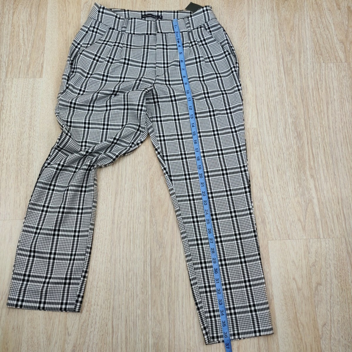 00s Abercrombie and Fitch フライトパンツ M Abercrombie & Fitch Size M Plaid Tartan High Waist Ankle Y2K
