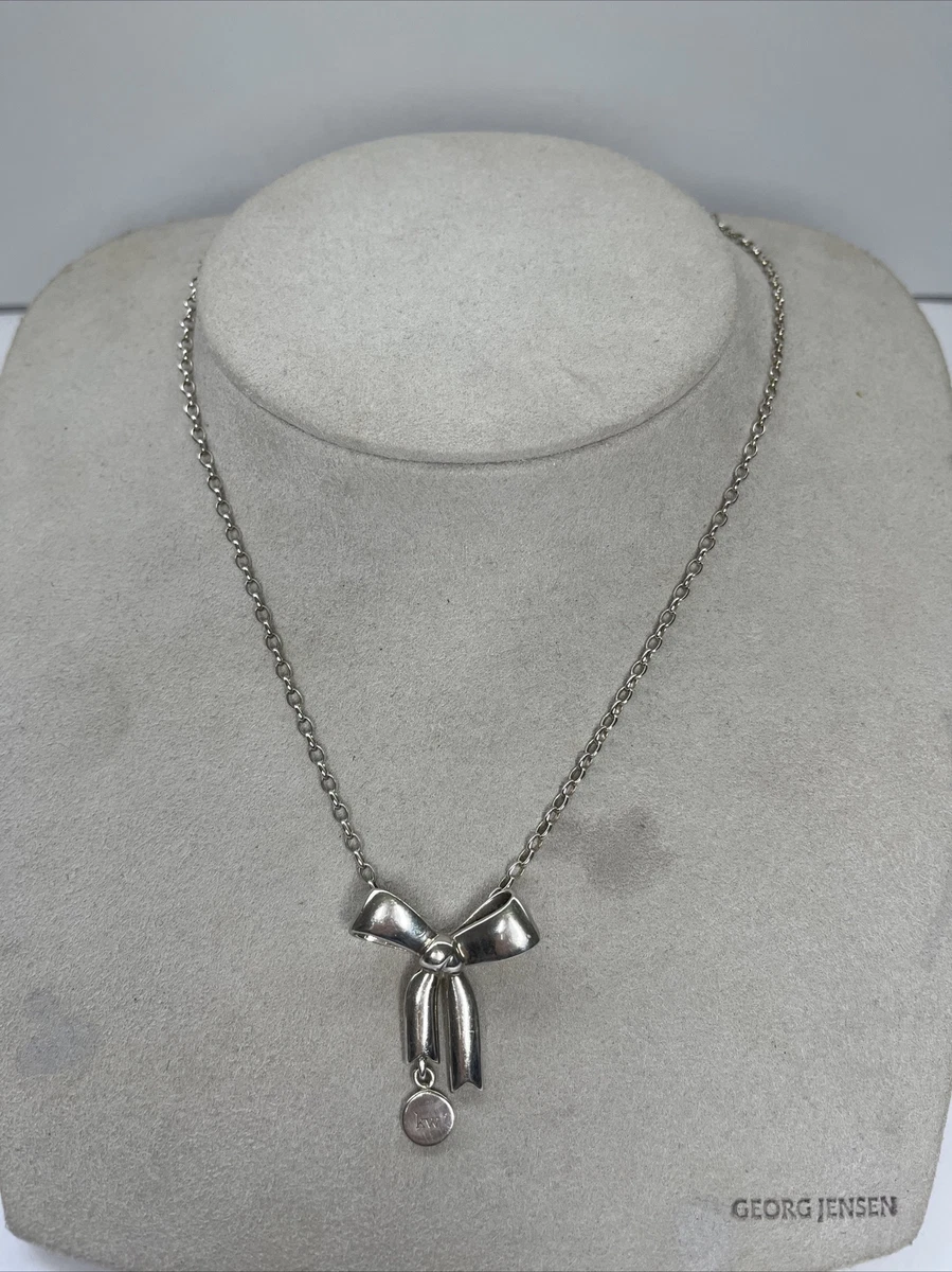 Karen walker shop bow necklace
