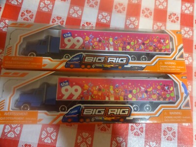 LOT OF BIG RIG 99 CENTS ONLY STORES TOY TRUCKS RARE MINT SEALED Dollar  Tree CA