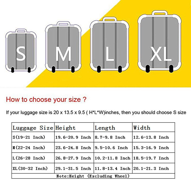 26 inch luggage size