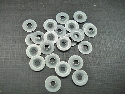 #ad 25pcs 1 8quot; round push on clips for emblems script name plates ornaments for Ford $7.00