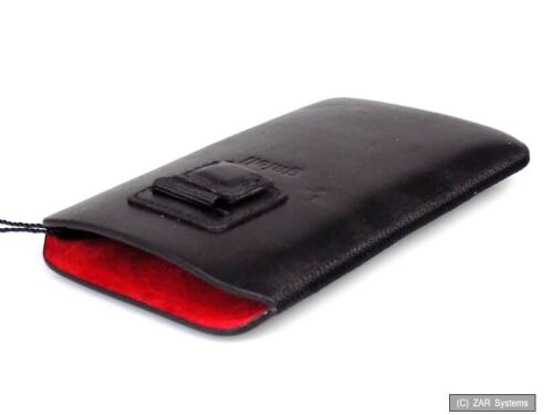 Galeli Luxury Handy Case Größe "L" Echt-Leder Schwarz G-HTLC-01 für z.B. HTC HD7 - Bild 1 von 1