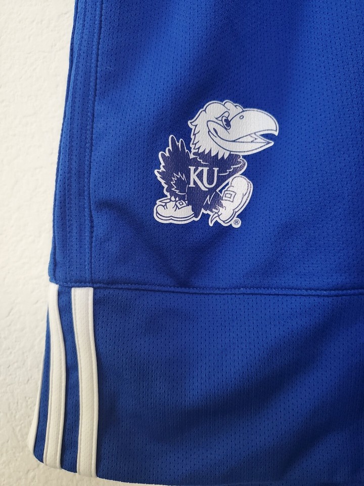 Adidas NCAA Kansas Jayhawks SAMPLE Reversible Basketball Shorts Men's