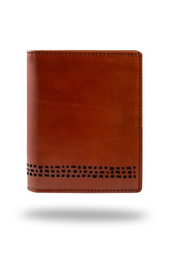 RFID Blocking Real Leather Men's Bifold Wallet - ID Window - Card Wallet - Imagen 9 de 30