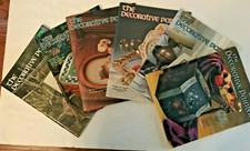 Decorative Painter Magazines Lot of 6 Tole Painting  Nancy Bateman Helen Roberts