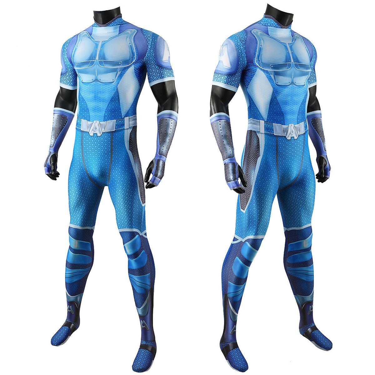 The A-Train Jumpsuit Cosplay Superhero The Boys Bodysuit Costume Halloween  Suit