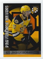 2018-19 Providence Bruins (AHL) Jakob Forsbacka Karlsson