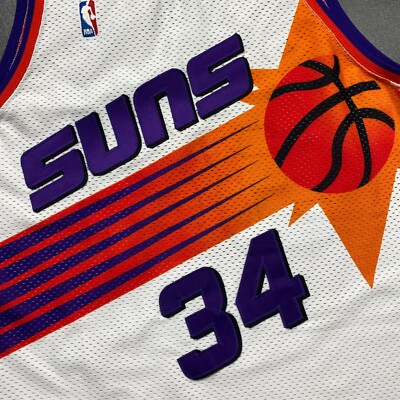 100% Authentic Charles Barkley Vintage Champion Phoenix Suns