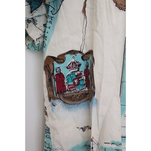 NWOT Rare Hilo Hattie Hawaiian Aloha Shirt Men's XL Anchor Compass - Picture 3 of 8