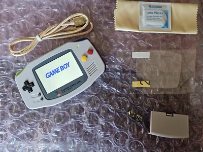 Nintendo Gameboy Advance GBA Famicom 1 + Audio Amp w/USB C Rechargeable