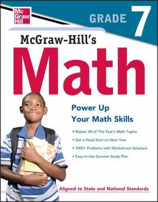 McGraw-Hill's Math, Grade 7 by McGraw-Hill, Good Book