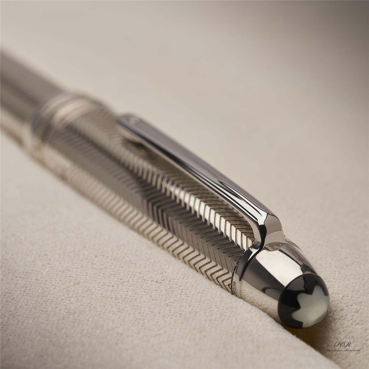 Montblanc Solitaire 925er Silber Barley Le Grand Ballpoint Montblanc Solitaire 925er Silber Barley Le Grand Ballpoint