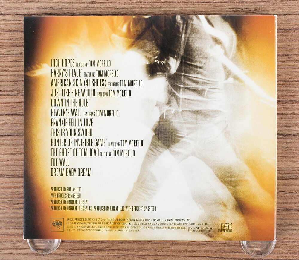 Bruce Springsteen - High Hopes CD (Japan 2014 Sony Records Bruce Springsteen - High Hopes CD (Japan 2014 Sony Records