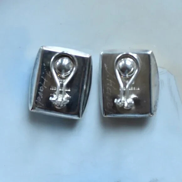 John Hardy Sterling Silver Rectangular Open Work … - image 6