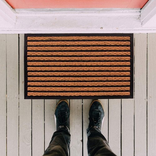 Amber Home Goods Masterstroke Floor mat Front Door Mat Large Outdoor Indoor - 第 4/5 張圖片