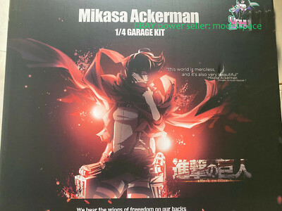 1/4 Yakuza Studio Attack On Titan Mikasa Ackerman GK Resin