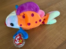Ty Beanie Babies LIPS The Fish MWMT