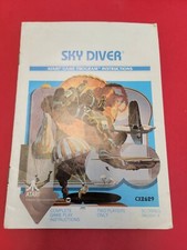 1978 Sky Diver Atari 2600 Instruction Manual Only