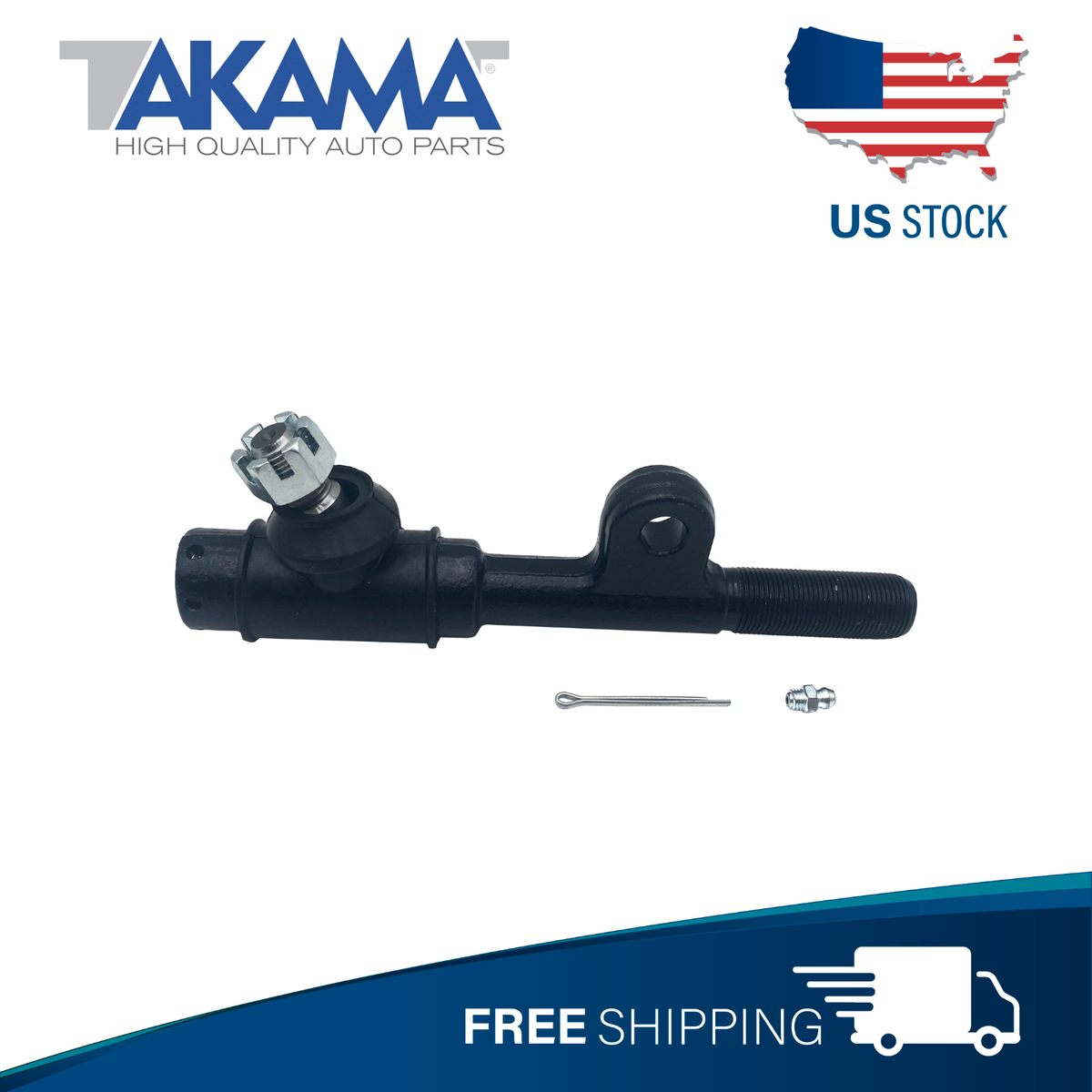 4pcs Inner + Outer Tie Rod Ends For TOYOTA LAND CRUISER 70 - 73