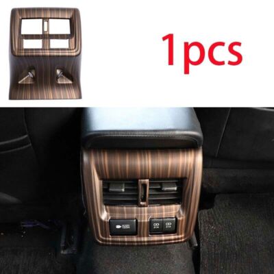 For Toyota Avalon 2019-2022 Wood Grain DX Rear Air Outlet Anti-Kick Panel Trim