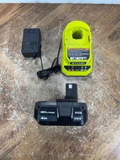 Ryobi PBP005 18V ONE+ 4.0 Ah Lithium-ion Battery & PCG002 Charger kit NEW