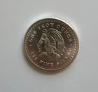 1 TROY  OZ .999 Fine Silver AZTEC Calendar Round BU