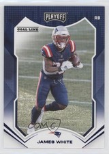 2021 Panini Playoff Goal Line James White #16 01w7