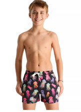 Chubbies Boy's Youth Classic Swim Trunks- Shorter The Don't Be Jellies 