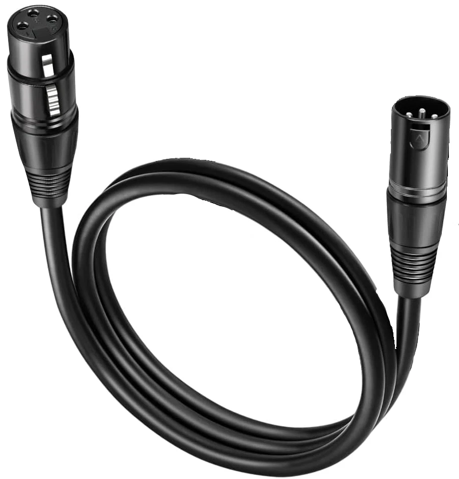2 MR DJ CXMXF100 100' XLR Male to XLR Female Microphone Balanced Instrumental Dj - Image 2 of 4