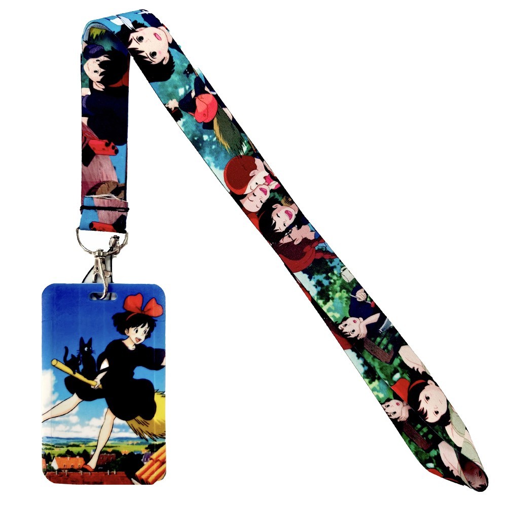 Kiki's Delivery Service Anime Series Lanyard ID Badge Key Holder Neck Strap