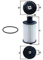 Mahle ÖLfilter U.A. FüR Jaguar, Land Rover