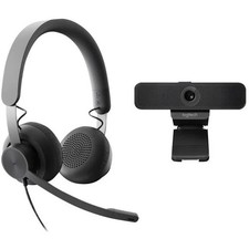 Logitech Zone Wired Personal Video Collaboration Kit Headset C925e Webcam