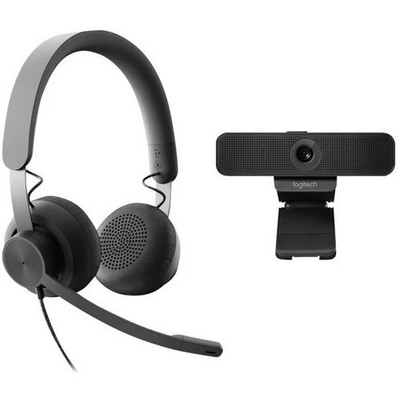 Logitech Zone Wired Personal Video Collaboration Kit (Headset + C925e Webcam)