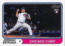 2023 Topps Heritage #146 Jeremiah Estrada Chicago Cubs Rookie