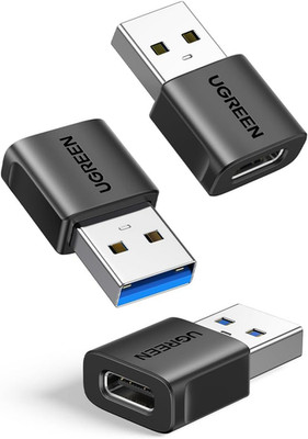 USB C Adapter (3 Stück), 10Gbps USB C Buchse Zu a Stecker Adapter Kompatibel Mit