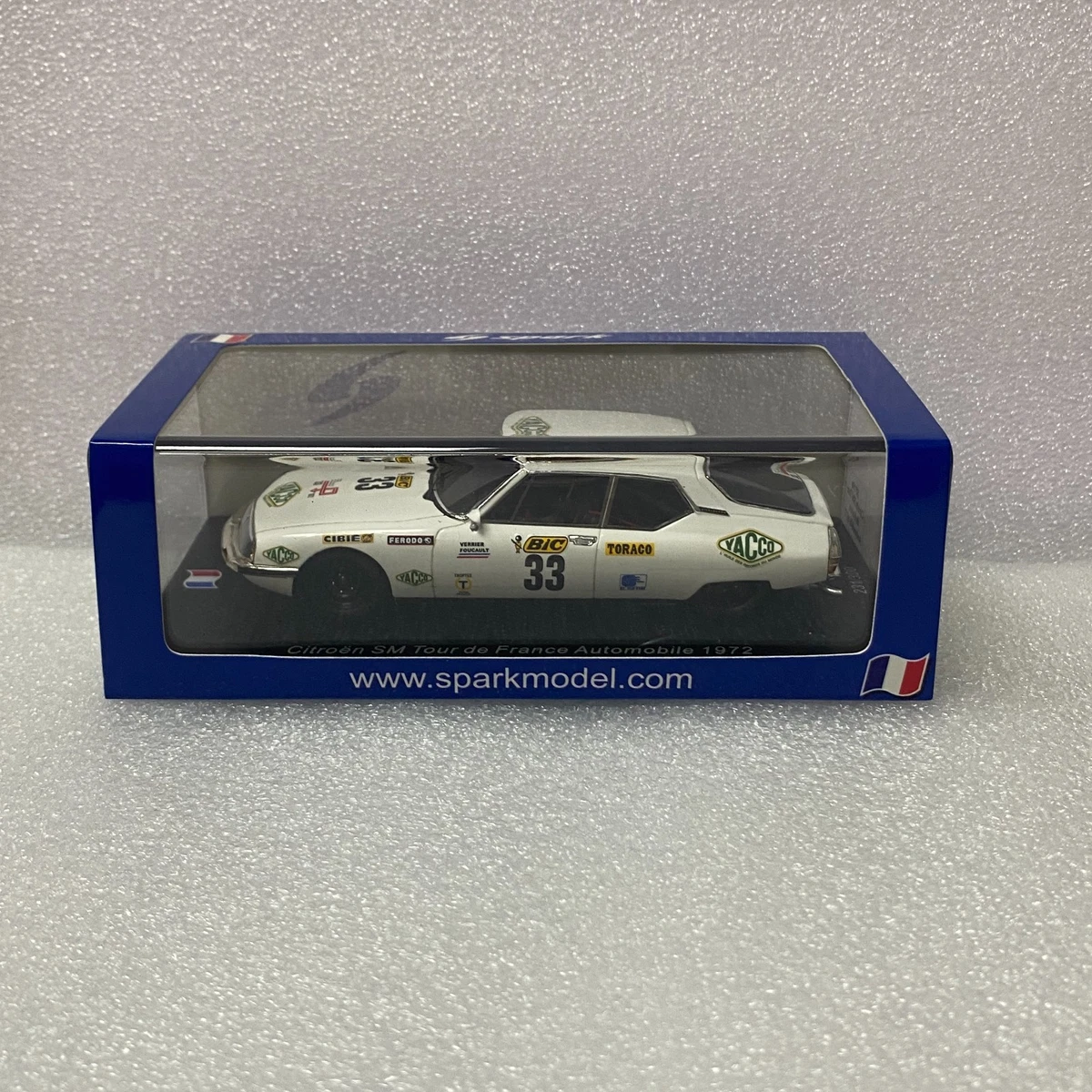 Spark FIAT X 1/9 N°2 Rally Di Sicilia 1974 échelle 1/43 - Neuve