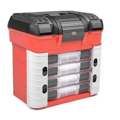 Corally Pit Case 4 Sortiment, Kasten Schubladen Universal vorgeschnitten