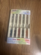 Lifelines Scented Lava Pens 5 Pack Colored Gel Pens Flowing Ink Aromatherapy NEW