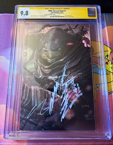 TMNT The Last Ronin #1 IDW CGC 9.8 SS John Giang Signed Sketch