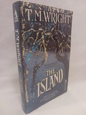 The Island T.M. Wright 1988 Horror Paperbacks from Hell 1st PB Printing VG Cond 