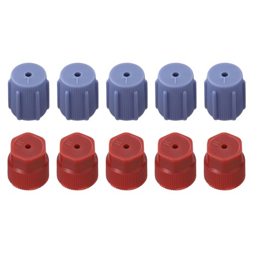 10Pcs R134a 13mm & 16mm Charging Port Cap Kit for AC System Maintenance - Picture 2 of 24
