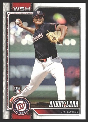Andry Lara #36 2026 Topps Washington NationalsRC Rookie
