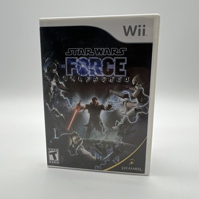 Nintendo Wii - Star Wars The Force Unleashed - Clean Tested Working - Free Ship