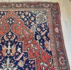 ANTIQUE HANDMADE SAROUK FEREGHAN 4x7FT   ca 1880 — photo 7