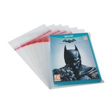 300 Pz. Custodie Per Scatola Wii U Da 14 Mm Chiudibili Con Patella Trasparente