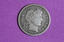Estate Find 1903 O Barber Dime #K60472